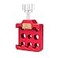 SVBONY Medium Dovetail Clamp with a Brass Screws for Telescopes and Cameras Red