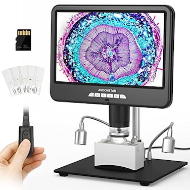 Andonstar 101 Inch HDMI Digital Microscope AD207S10 Soldering Microscope Coin Microscope for Error Coins Electronic Microscope Kit