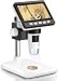 AOPICK Coin Microscope 43 Inch Digital Microscope 1000X Coin Microscope for Error Coins with 8 Adjustable LED Lights PC View Compatible with Windows MacOS