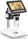 AOPICK Coin Microscope 43 Inch Digital Microscope 1000X Coin Microscope for Error Coins with 8 Adjustable LED Lights PC View Compatible with Windows MacOS