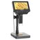 TOMLOV DM4W Microscope with Weighing Scale 43 Digital Coin Microscope with Screen Error Coin Magnifier with Lights Weight Scale for Collectors Jeweler Students Compatible with WindowsMac