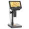 TOMLOV DM4W Microscope with Weighing Scale 43 Digital Coin Microscope with Screen Error Coin Magnifier with Lights Weight Scale for Collectors Jeweler Students Compatible with WindowsMac