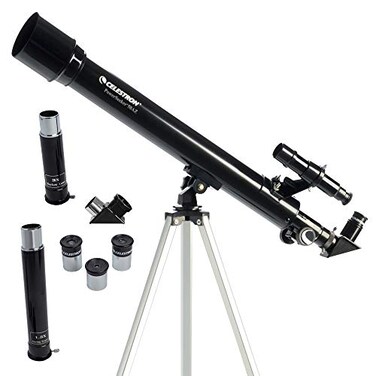 Celestron PowerSeeker 50AZ Telescope Manual AltAzimuth Telescope for Beginners Compact and Portable Bonus Astronomy Software Package 50mm Aperture