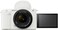Sony Alpha ZVE1 FullFrame Interchangeable Lens Mirrorless Vlog Camera with 2860mm Lens White Body