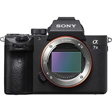 Sony a7 III ILCE7M3B FullFrame Mirrorless InterchangeableLens Camera with 3Inch LCD Body OnlyBase ConfigurationBlack