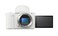 Sony Alpha ZVE10 II APSC Interchangeable Lens Mirrorless Content Creators Camera White Body Only