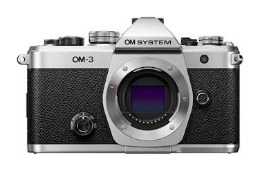 OM SYSTEM Olympus OM3 Silver Micro Four Thirds System Camera Travel Camera Weather Sealed Design 5Axis Image Stabilization