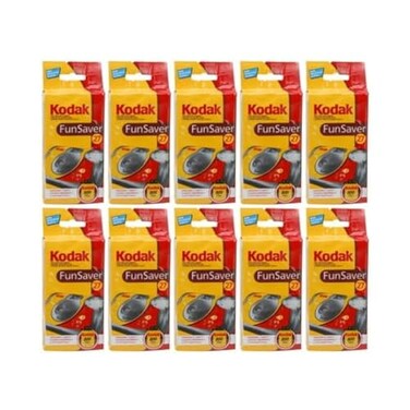 Kodak Fun Saver Single Use Camera 10Pack Bundle 10 Items