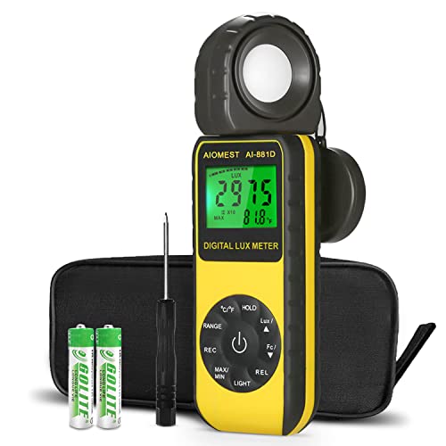 aiomest Aiomest Digital Lux Foot Candle Light Meter