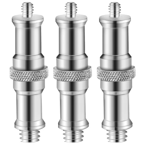 ويل ماكينج Wellmaking 3 Pieces Standard 14 To Metal Male Convertor Threaded Screw Adapter S