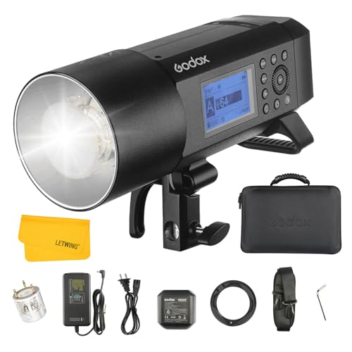 Godox Godox AD400 Pro AD400pro Outdoor Flash Strobe Light Ttl Portable Strobe 18000s Hss Fla 400W