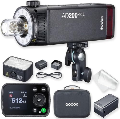 Godox Godox AD200 Pro Ii Godox AD200pro Ii AD200proii 200ws Ttl Pocket Flash With Improved H 200 WS