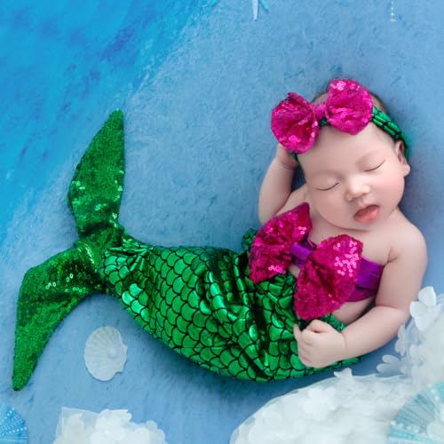 holibeat Holibeat Newborn Girl Mermaid Photography Prop
