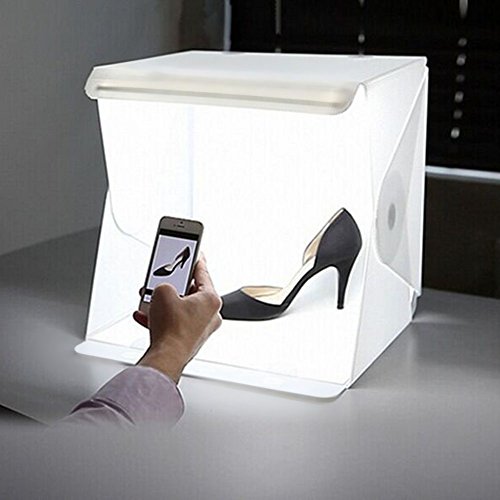 depthlan Depthlan Folding Photo Studio Kit Box With Led Light