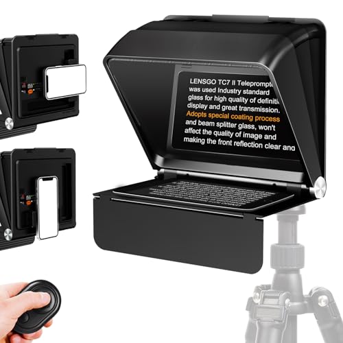 لينس جو Lensgo Teleprompter For iPhone iPad Smartphone