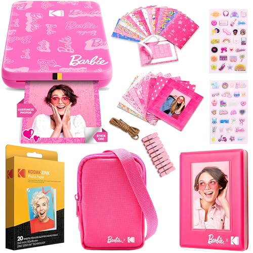kodak Kodak Step Slim Wireless Instant Portable Photo Mobile Printer Gift Bundle