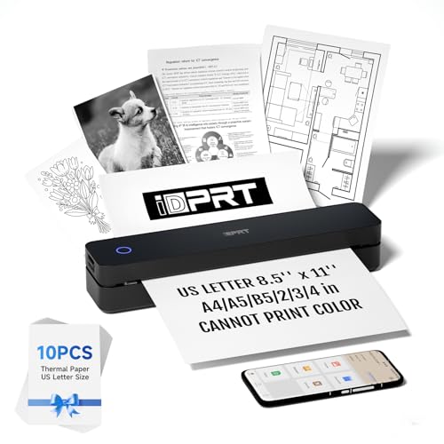 Idprt Idprt Portable Printer Wireless bluetooth