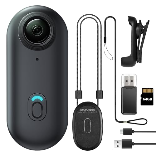 meoilkolnm Meoilkolnm Mini Body Camera 64GB
