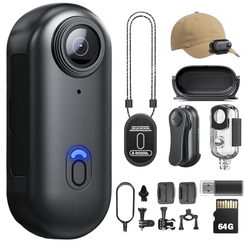 shptdjtic Shptdjtic Body Camera 4k P64g 64GB