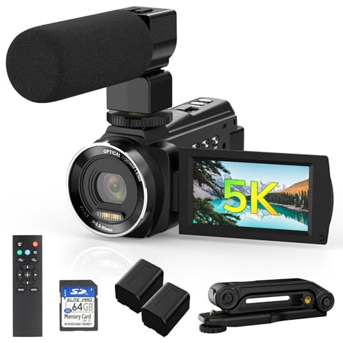 كيموني Kimonie 5k Video Camera Camcorder 64GB
