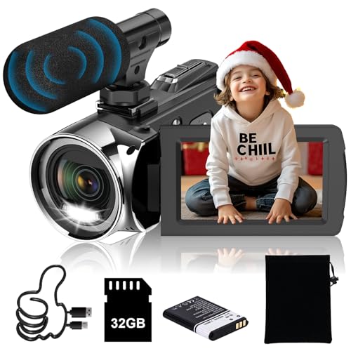 weochi Weochi Video Camera Camcorder Hd 4k