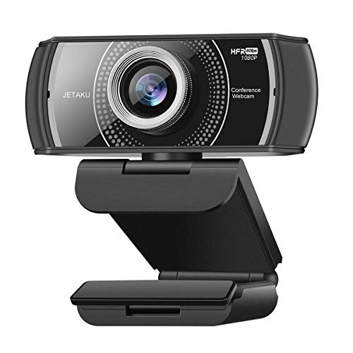 جيتاكو Jetaku Webcam With Microphone 1080p 60fps Privacy Cover Web Camera usba