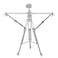 GVM Great Video Maker GVM Camera Slider Support ArmStabilizer Adjustable Tripod Stability Arm for Increasing Stability in Aluminum Alloy Extendable Poles for Camera Slider Rail Track 2 Pack with C Cla