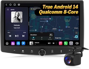 Eonon 6GB64GB Double Din Car Stereo 101 Inch Wireless CarPlay Android Auto Car Audio Receiver Android 13 Touchscreen Navigation Bluetooth Backup Camera 4G LTE DSP UX7SKPLUS