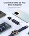 Carlinkit Mini SE Pro Wireless Adapter for OEM Wired CarPlay OEM Wired Android AutoCompatible with iOS 10 Android 10 and Above Fast Connection No Latency Deep Blue