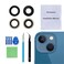 Perzework OEM Rear Back Camera Glass Lens Replacement for iPhone 13 and iPhone 13 mini with PreInstalled Adhesive and Repair Tool Kit