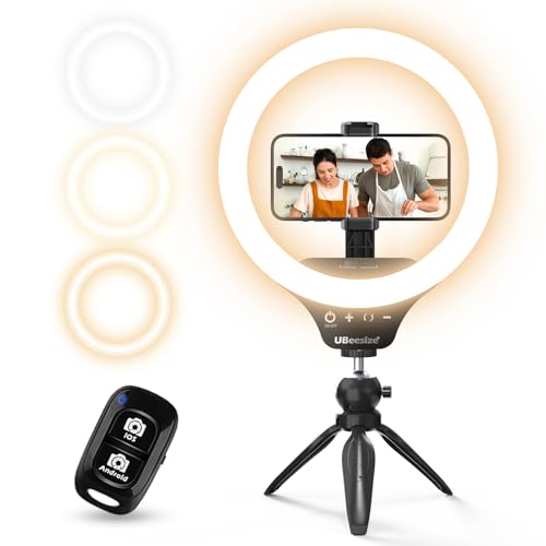 ubeesize Ubeesize 10 Selfie Ring Light With Tripod Stand