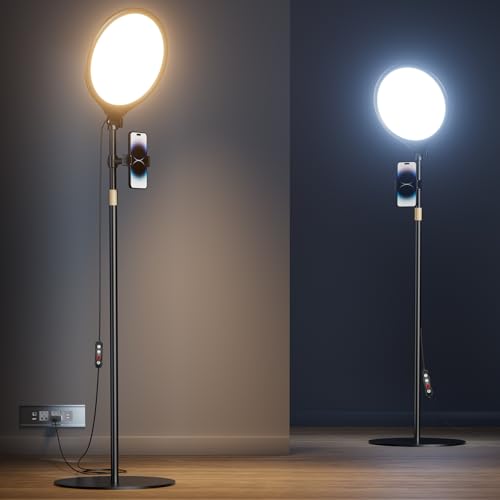 Vimose Vimose 105 Ring Light With Stand And Phone Holder 69 Tripod 105W