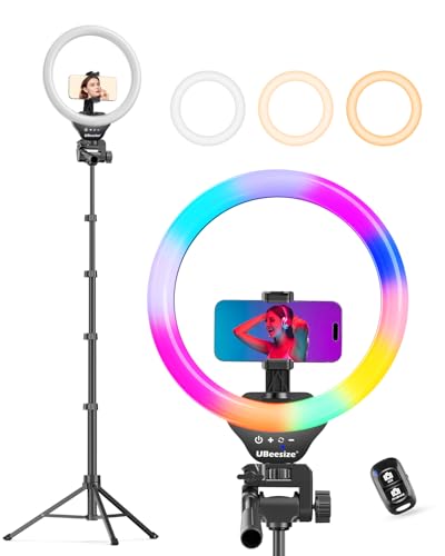 يوبي سايز Ubeesize 12 Led Rgb Ring Light 12 LED