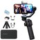 Hohem iSteady M6 Kit Gimbal Stabilizer for iPhone3Axis Smartphone Gimbal with AI TrackerMagnetic Fill Light for iPhone Android 091inch OLED Display 400g Max Payload18h Battery