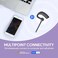 Yealink Single Ear Bluetooth Headsets BH71 LiteWireless Headset with Mic for WorkBluetooth Earpiece Connect Cell PhoneMobileLaptopsTeams ZoomMute Function