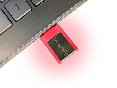 MuteMe Mini USB C Illuminated Physical Mute Button for Zoom Teams WebEx More As Seen on Shark Tank Free WindowsMac Software Required to Use