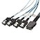 Cable Matters Internal Mini SAS to SATA Cable 33 Feet SFF8087 to SATA Forward Breakout
