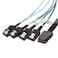 Cable Matters Internal Mini SAS to SATA Cable 33 Feet SFF8087 to SATA Forward Breakout