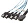 Cable Matters Internal Mini SAS to SATA Cable 16 Feet SFF8087 to SATA Forward Breakout