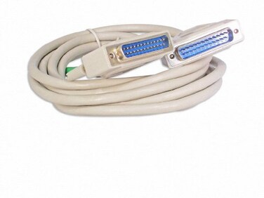 Your Cable Store 10 Foot DB25 25 Pin Serial Port Cable MaleMale RS232