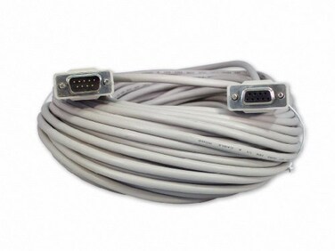 YCS basics 100 Foot DB9 9 Pin Serial RS232 MaleFemale Extension Cable