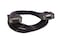 YCS basics Black 6 Foot DB9 9 Pin Serial RS232 MaleFemale Extension Cable