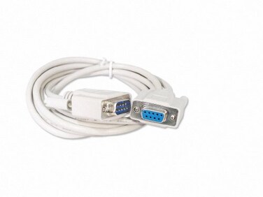 YCS basics 6 Foot DB9 9 Pin Serial RS232 MaleFemale Extension Cable