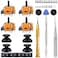 Ikpek 4 Pack HallEffect Joysticks Replacement for DualSense PS5 Controller 3D Analog Sensor Wheel Thumb Sticks Joystick Rocker Module Replacement for PlayStation 5 Controller