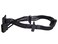 Silverstone Tek Sleeved Extension Power Supply Cable with 1 x 4Pin to 4 x SATA Connectors PP07BTSB