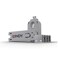 Lindy USB Port Blocker Pack of 4 White 40454