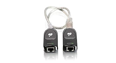 IOGEAR USB 20 198FTt Ethernet Extender Cat5eCat6CAT7 TAA Compliant No Software Required Compatible for WinMac GUCE51