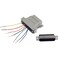 StarTech.com StarTechcom DB25 to RJ45 Modular Adapter MF Serial adapter DB25 M to RJ45 F GC258MF