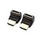 Cable Matters 2Pack Right Angle HDMI Adapter 270 Degree HDMI Right Angle with 4K and HDR Support