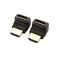 Cable Matters 2Pack Right Angle HDMI Adapter 270 Degree HDMI Right Angle with 4K and HDR Support